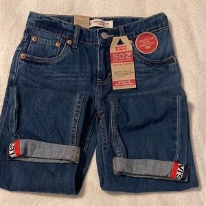 NWT/Levi’s Boys Jeans/size 10/straight leg